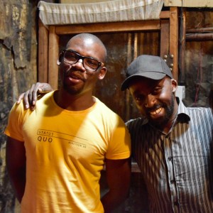 Cavin Odero (l) and Francis Gikufu (r)