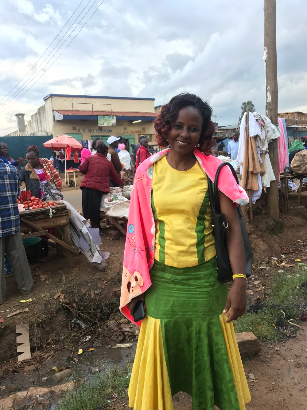 Elisabeth, leading Solasa in Eldoret